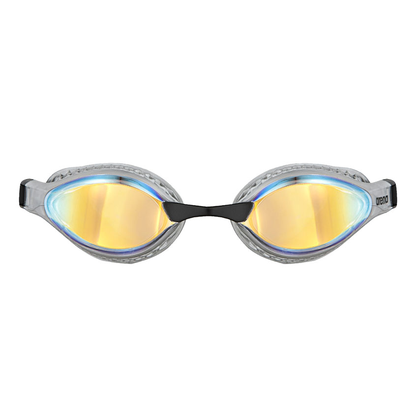 Silver Arena Airspeed Mirror Goggles - Yellow Copper
