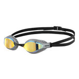 Silver Arena Airspeed Mirror Goggles - Yellow Copper