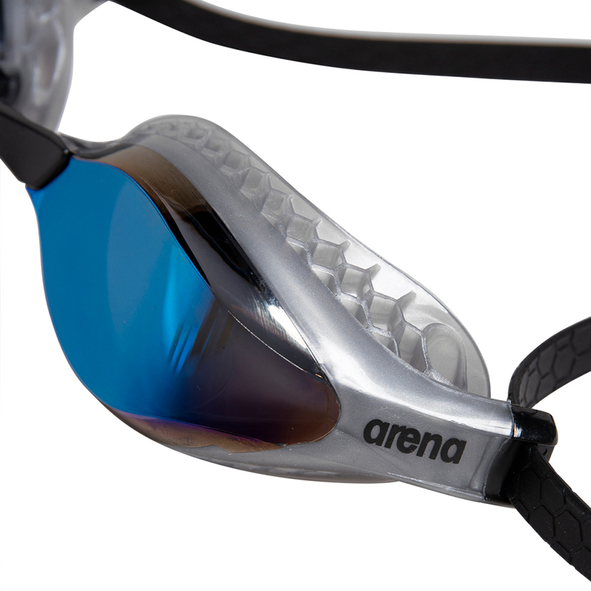 Silver Arena Airspeed Mirrored Goggles - Blue