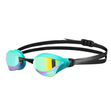 Emerald - Peacock Arena Cobra Core Swipe Mirror Goggles