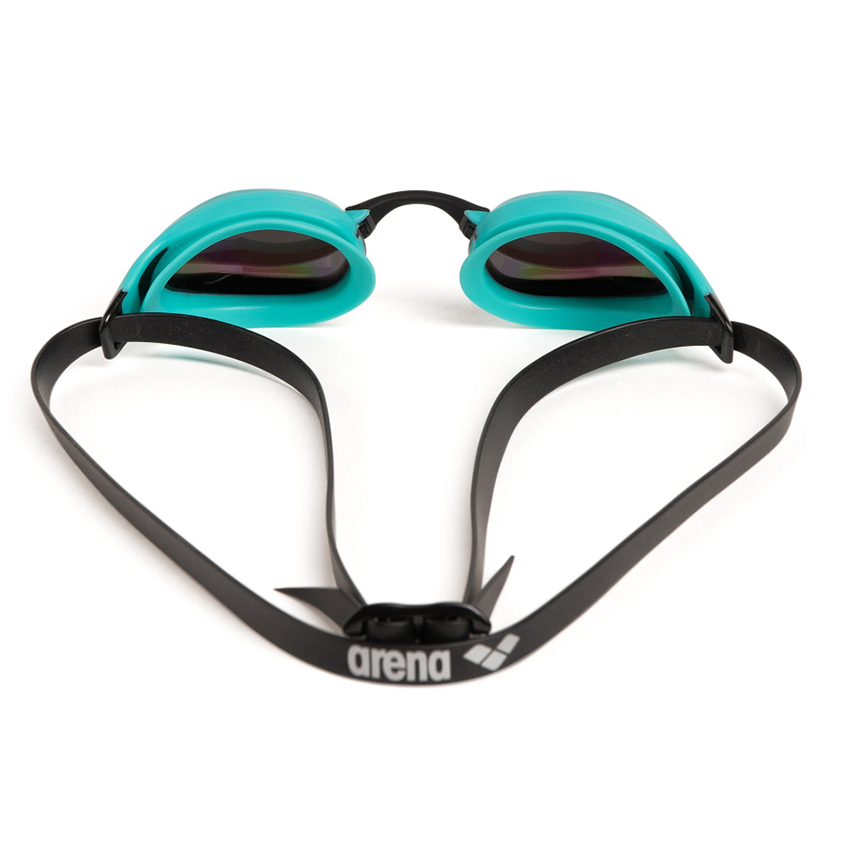 Emerald - Peacock Arena Cobra Core Swipe Mirror Goggles