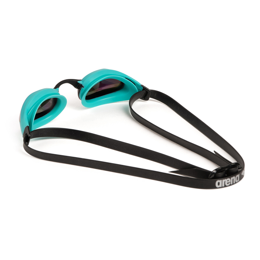 Emerald - Peacock Arena Cobra Core Swipe Mirror Goggles