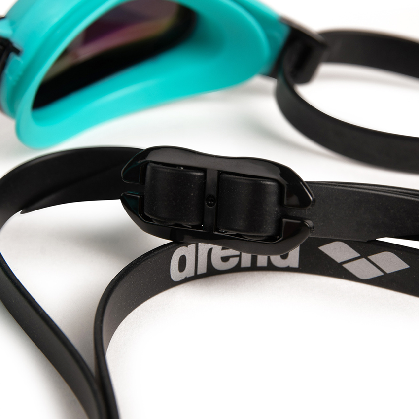 Emerald - Peacock Arena Cobra Core Swipe Mirror Goggles