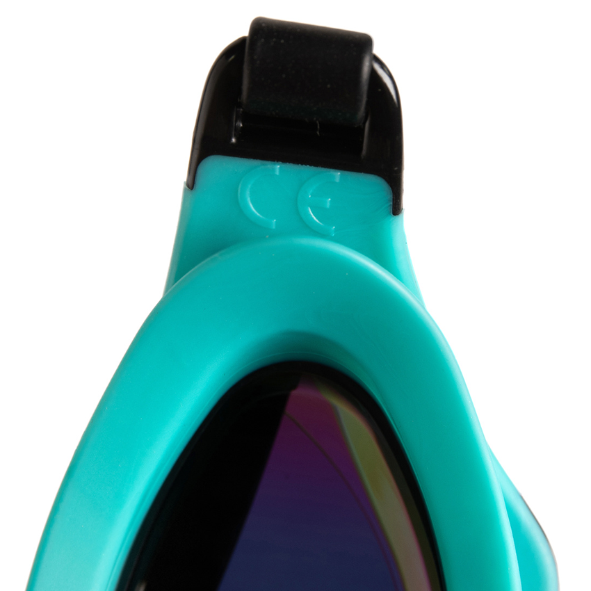 Emerald - Peacock Arena Cobra Core Swipe Mirror Goggles