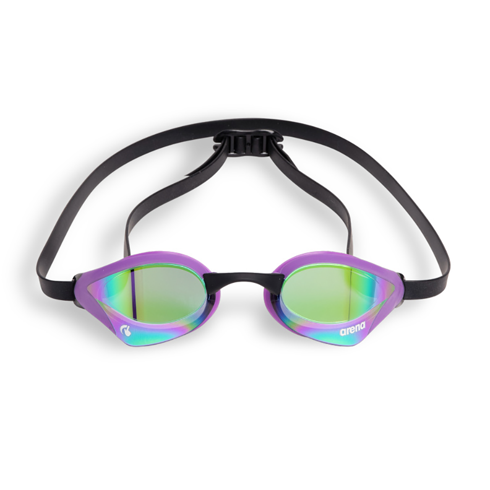 Arena Cobra Core Swipe Mirror Goggle - Emerald / Plum