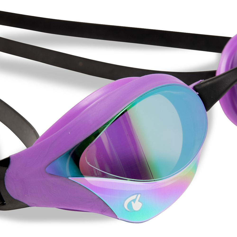 Arena Cobra Core Swipe Mirror Goggle - Emerald / Plum