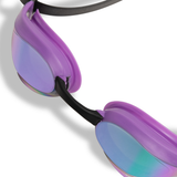 Arena Cobra Core Swipe Mirror Goggle - Emerald / Plum