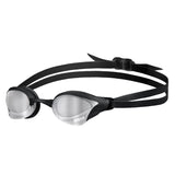 Silver Black Arena Cobra Core Swipe Goggles