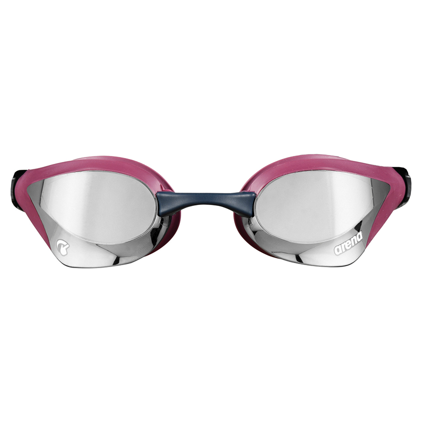 Silver - Red Wine Arena Cobra Core Swipe Mirror Goggles
