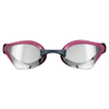 Silver - Red Wine Arena Cobra Core Swipe Mirror Goggles