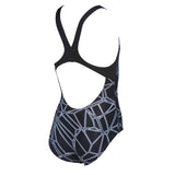Arena Black Carbonics Girl's Swimsuit