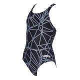 Arena Black Carbonics Girl's Swimsuit