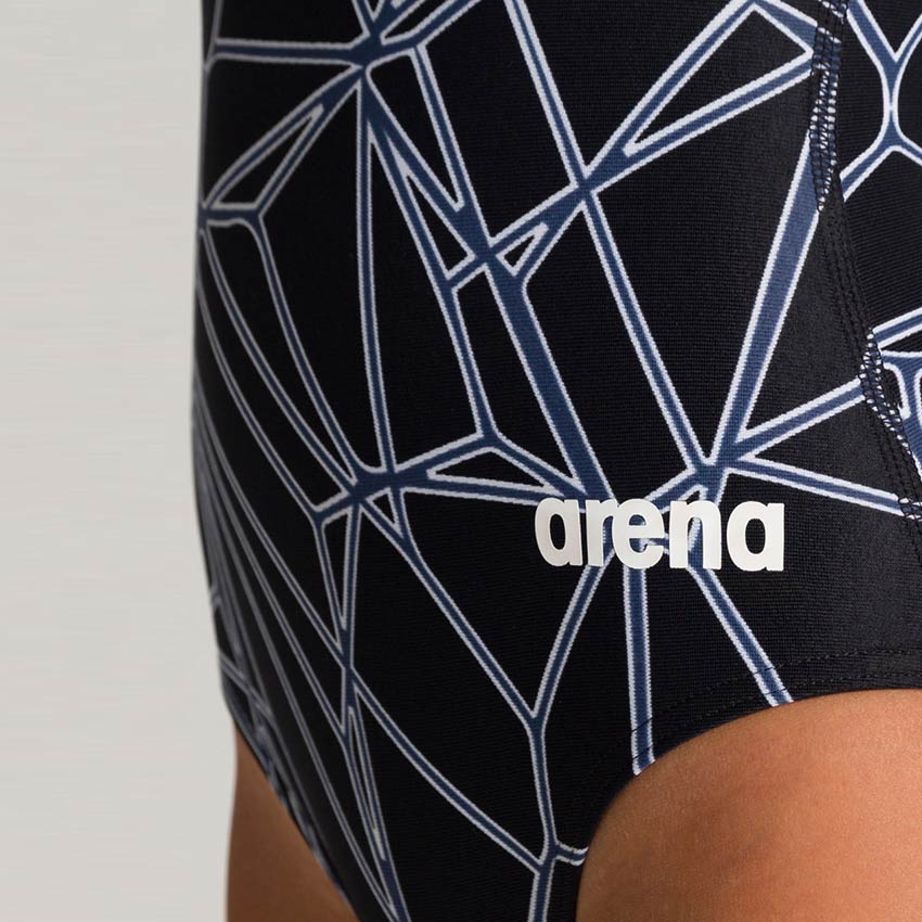 Arena Black Carbonics Girl's Swimsuit