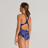 Arena Blue Carbonics Girl's Swimsuit