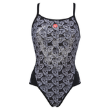 Arena Crazy Pop Skulls Swimsuit