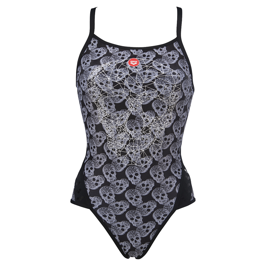 Arena Crazy Pop Skulls Swimsuit