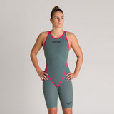 Army Green Arena Carbon Core FX Suit (CLOSED BACK)