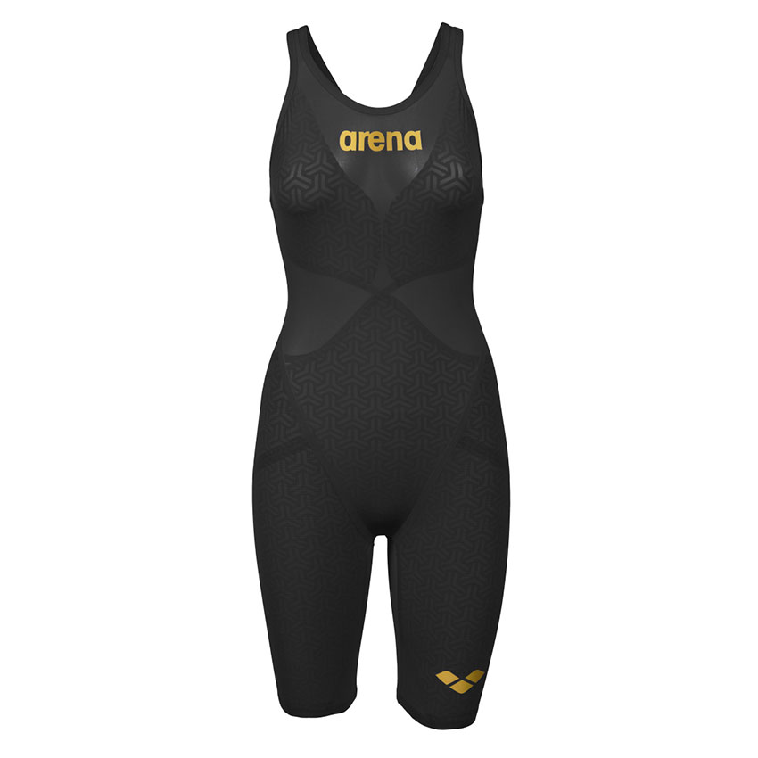 Arena Carbon Glide CLOSED BACK Suit - Black