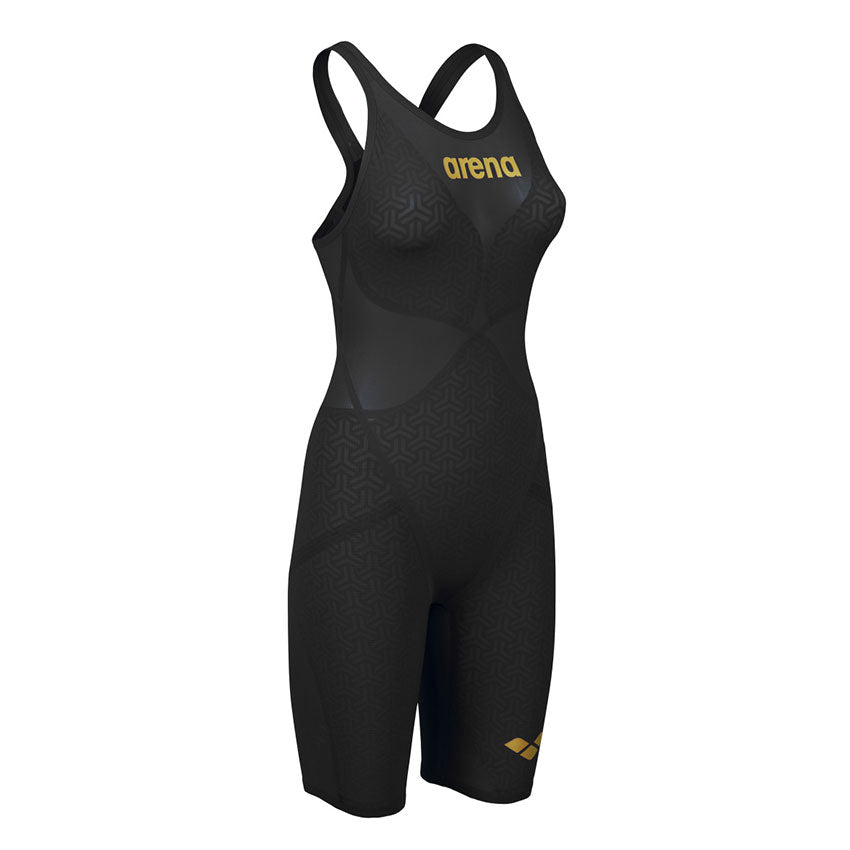 Arena Carbon Glide CLOSED BACK Suit - Black