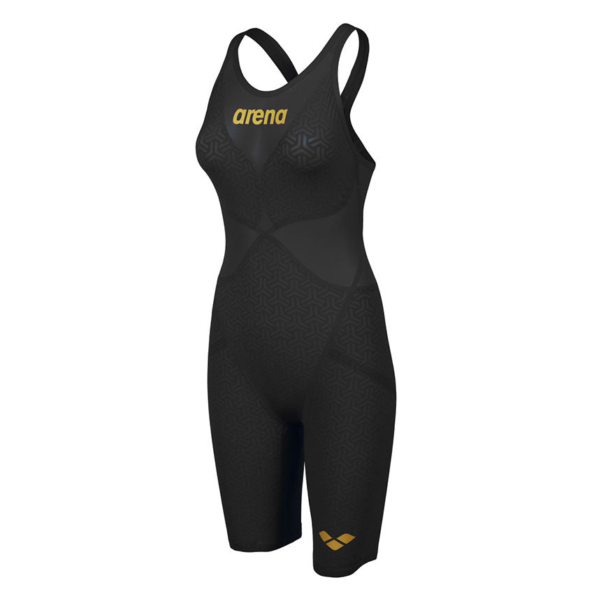 Arena Carbon Glide CLOSED BACK Suit - Black