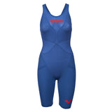 Arena Carbon Glide CLOSED BACK Suit - Blue