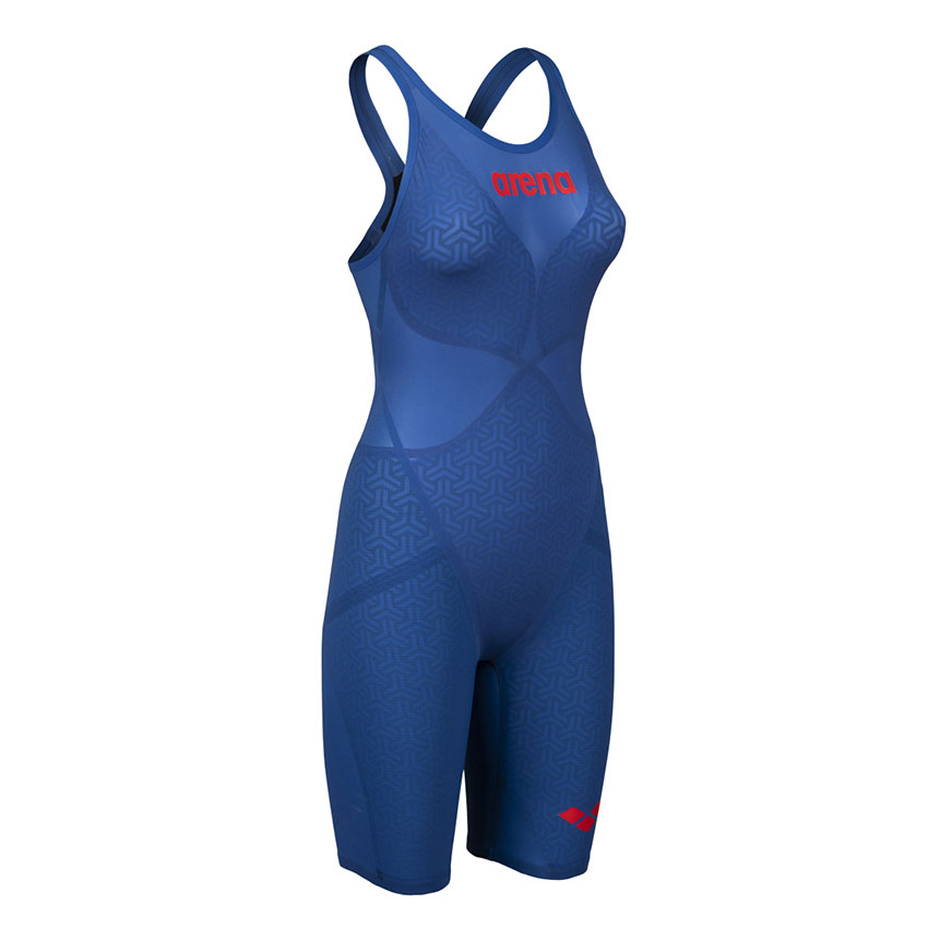 Arena Carbon Glide CLOSED BACK Suit - Blue