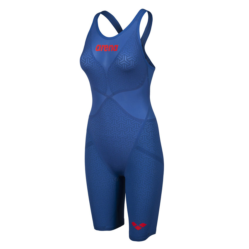Arena Carbon Glide CLOSED BACK Suit - Blue