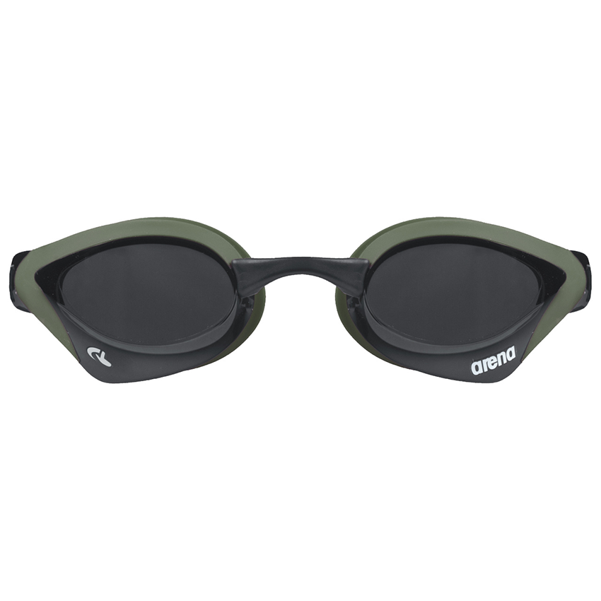 Smoke And Green Arena Cobra Core Swipe Goggles