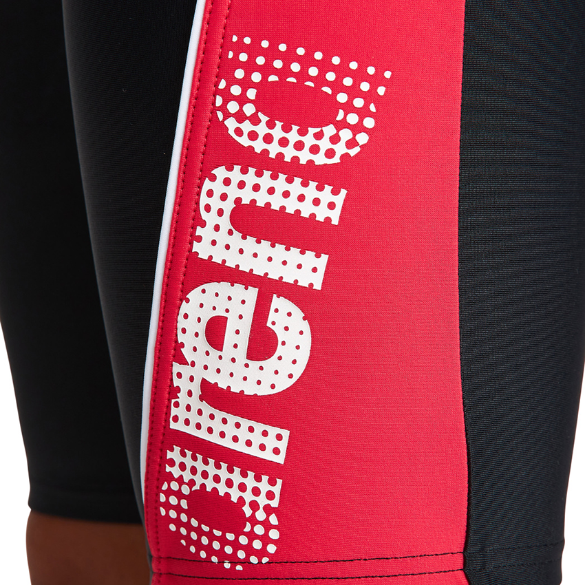 Arena Boy's Black/Red Thrice Jammer