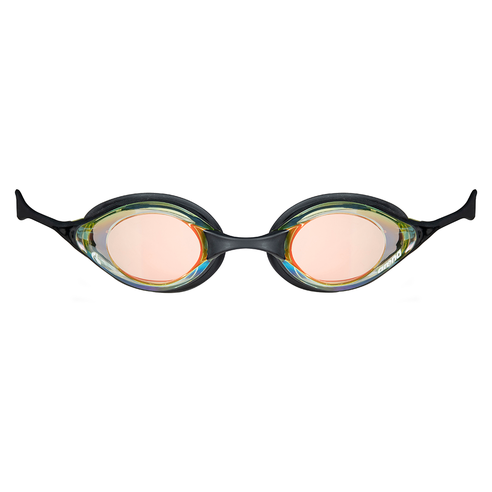 Arena Cobra Swipe Mirrored Yellow Copper / Black