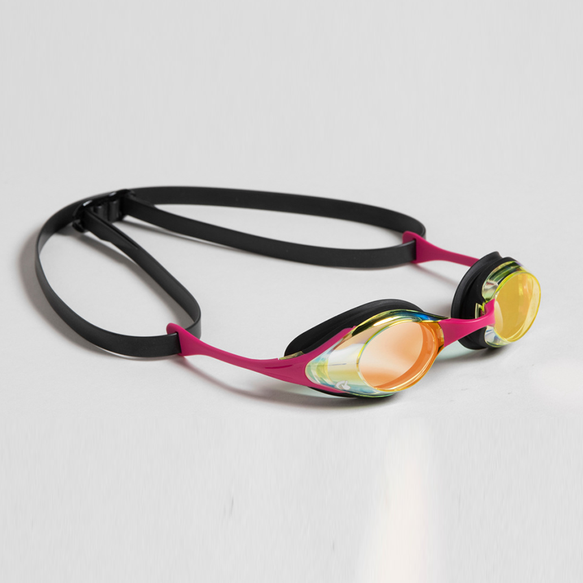 Arena Cobra Swipe Mirrored Yellow Copper / Pink
