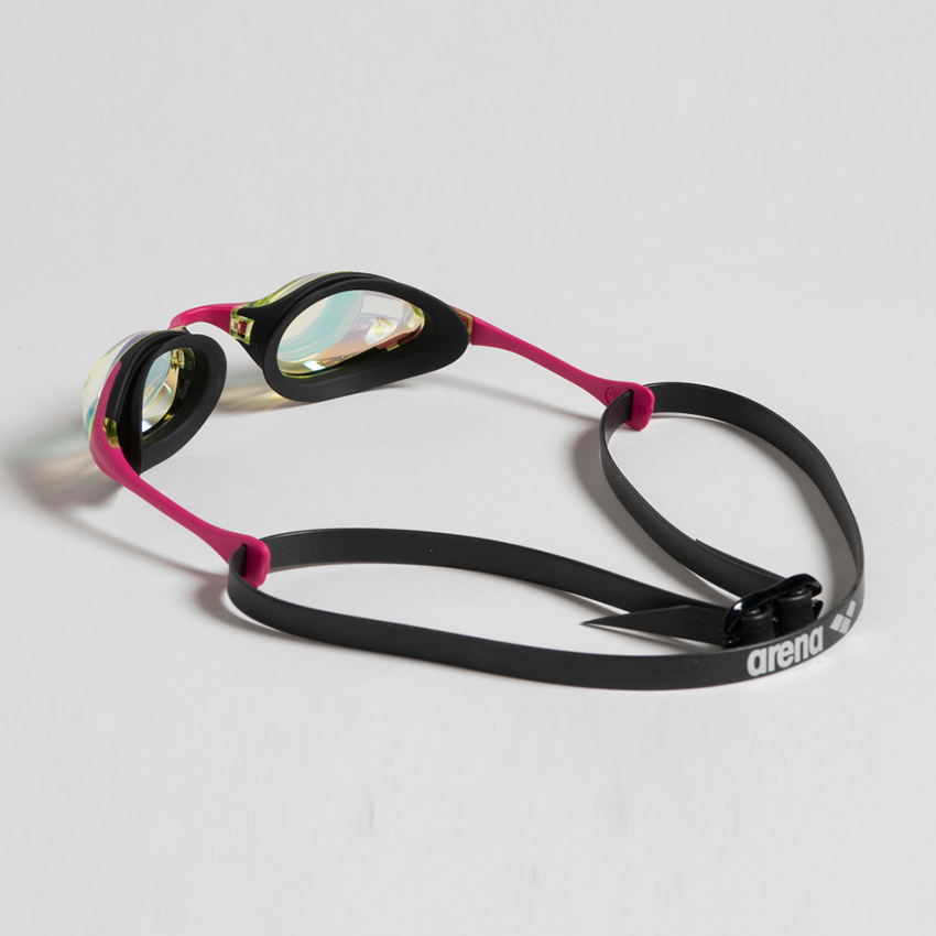Arena Cobra Swipe Mirrored Yellow Copper / Pink