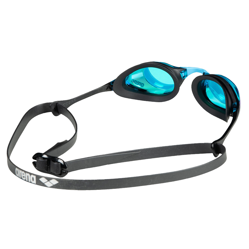 Arena Cobra Swipe Mirrored Aqua / Black