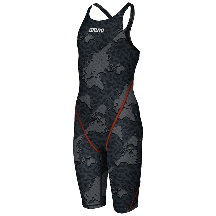 LIMITED EDITION Arena JUNIOR ST 2.0 Suit - Grey Map