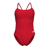 Arena Lace Back Red Swimsuit