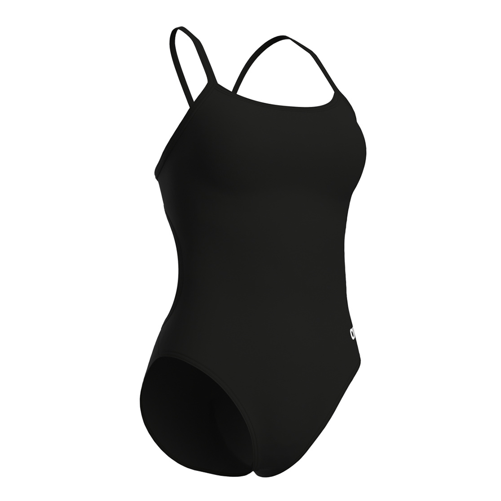 Arena Lace Back Black Swimsuit