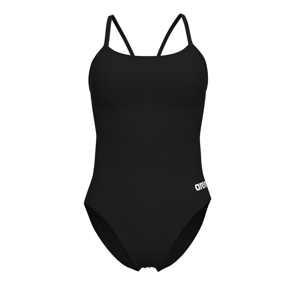 Arena Lace Back Black Swimsuit