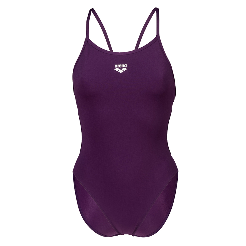 Arena Lace Back Plum Swimsuit
