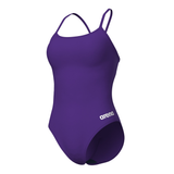 Arena Lace Back Purple Swimsuit