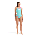 Arena One Double Cross Water Blue Swimsuit