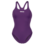 Arena Team Solid Pro Plum Swimsuit