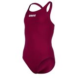 Arena Pro Solid Girls Swimsuit - Red Fandango