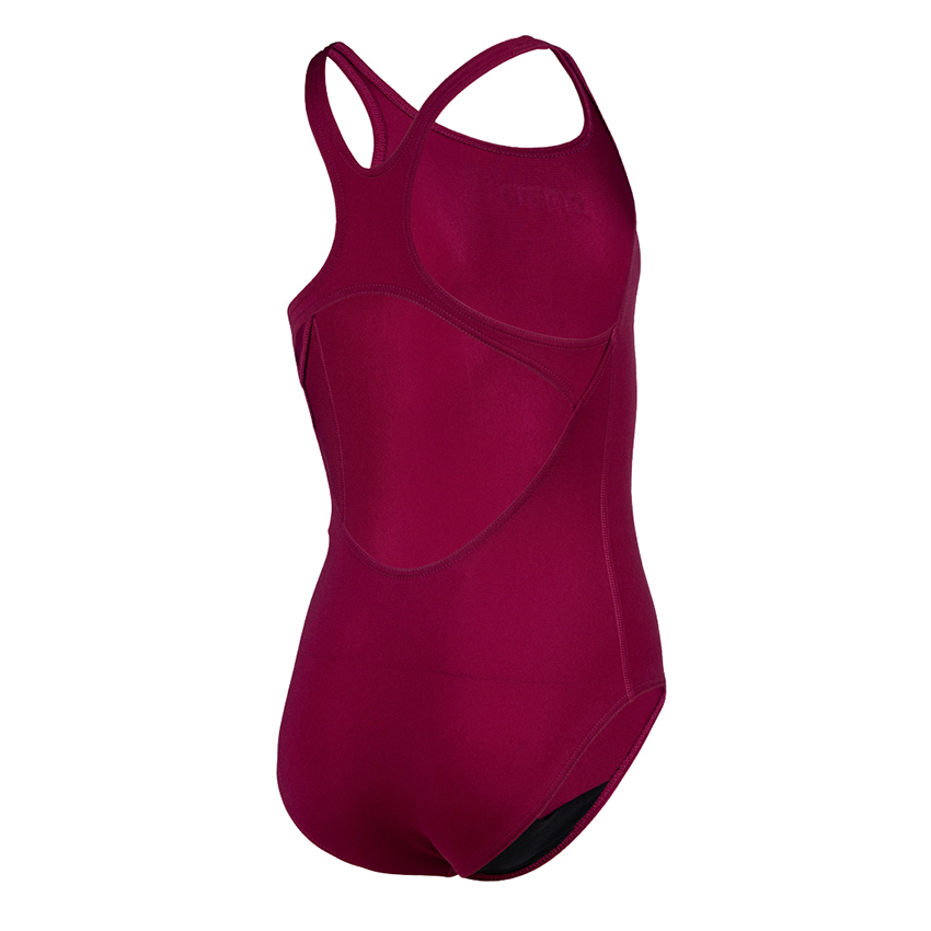 Arena Pro Solid Girls Swimsuit - Red Fandango