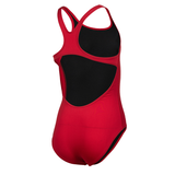 Arena Pro Solid Girls Swimsuit - Red
