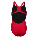 Arena Pro Solid Girls Swimsuit - Red