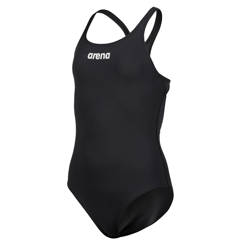 Arena Pro Solid Girls Swimsuit - Black