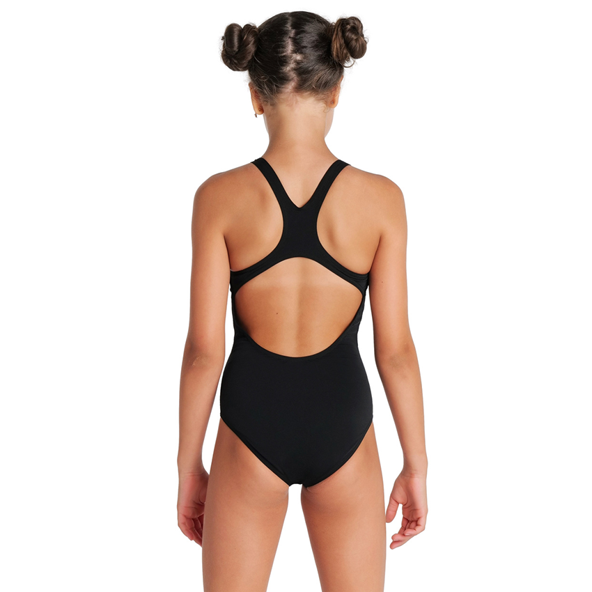 Arena Pro Solid Girls Swimsuit - Black