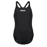 Arena Pro Solid Girls Swimsuit - Black