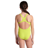 Arena Pro Solid Girls Swimsuit - Soft Green