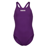 Arena Pro Solid Girls Swimsuit - Plum